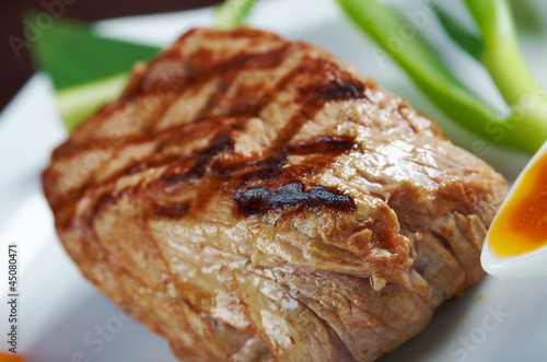 Photo: Japanese Kobe beef Roast Japanese Kobe beef Roast