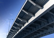 Bottom elements of modern metal bridge