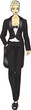 woman in tail-coat