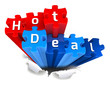 exclusive HOT DEAL puzzle and torn paper