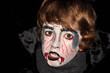 gruseliges Kind zu Halloween