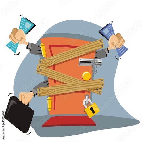 Vector: sellersdoor sellersdoor