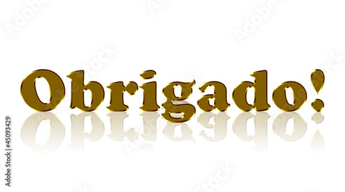 Illustration: Obrigado Obrigado