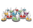 social network 3D concept