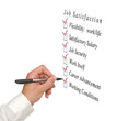 Job satisfaction list