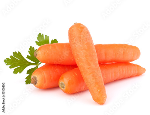 Photo: Carrot tubers Carrot tubers