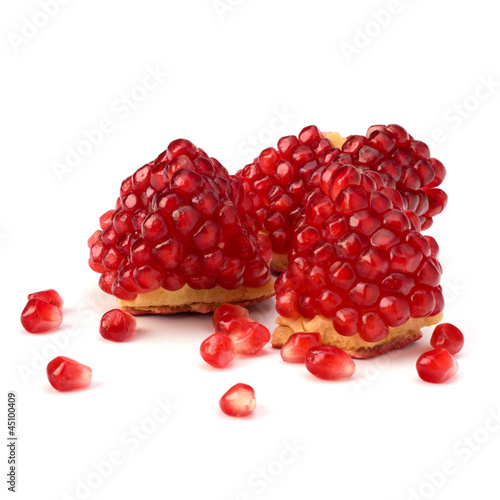 Photo: Ripe pomegranate piece Ripe pomegranate piece