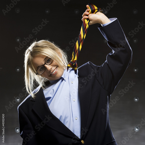 Photo: Frustrated businesswoman Frustrated businesswoman