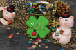 Silvesterdekoration