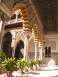 Patio de las Doncellas in Royal palace, Real Alcazar, of Seville