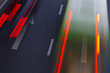 Highway with lots of cars