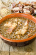 Foto: Zuppa di lenticchie e lardo - lentil soup and bacon Zuppa di lenticchie e lardo - lentil soup and bacon