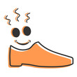 Vektor: Child shoe Child shoe