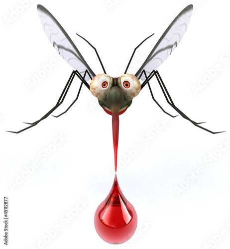 Illustration: Fun mosquito Fun mosquito