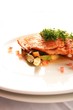 Lachs auf Gemüse