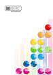 Vector rainbow buttons, abacus