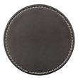 Leather table coaster