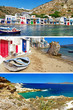 colorful Greece series - traditional Milos island