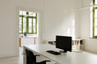 Photo: interior, office with furniture, computer interior, office with furniture, computer