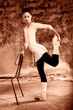 Foto: Beautiful ballerina dance ballet Beautiful ballerina dance ballet