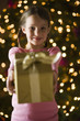 girl at christmas