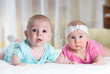 Two baby friends