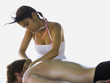 massage on the beach
