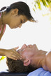 massage on the beach