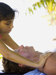 massage on the beach