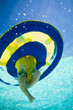 baby in a swimming pool