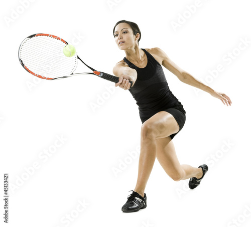 Photo: female tennis player female tennis player