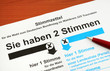 Stimmzettel