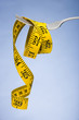 tape measure on a fork