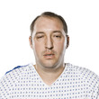 patient in a hospital gown