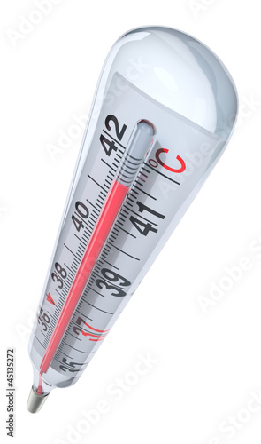 Illustration: Clinical thermometer Clinical thermometer