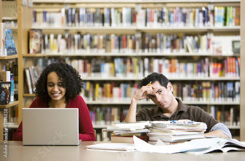 Photo: in the library in the library