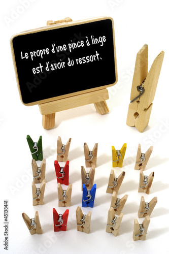 Photo: Ecole des pinces à linge Ecole des pinces à linge