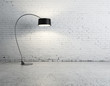 floor lamp in room