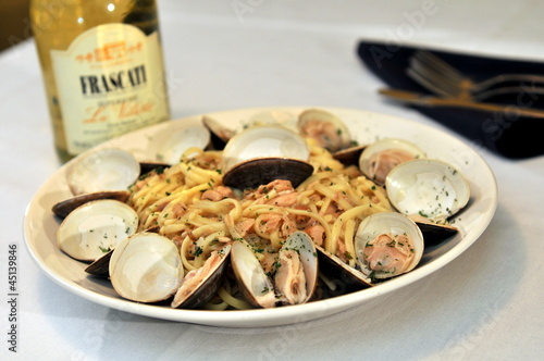 Photo: Fresh Linguini and Clams Fresh Linguini and Clams