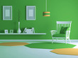 interior design of modern living room