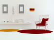 interior design of modern living room