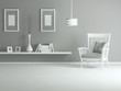 interior design of modern living room