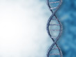 Digital illustration of a DNA with place for your text