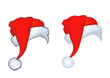 Two Santa hat