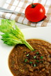 Zupa z soczewicy, selera, pomidorów Lentil, celery, tomatoes