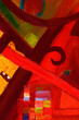 Abstract oil painting