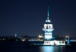 maiden tower at the istanbul turkey