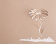 Origami flower