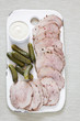 Sliced roast beef