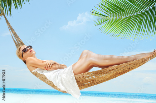 Photo: beach swing beach swing